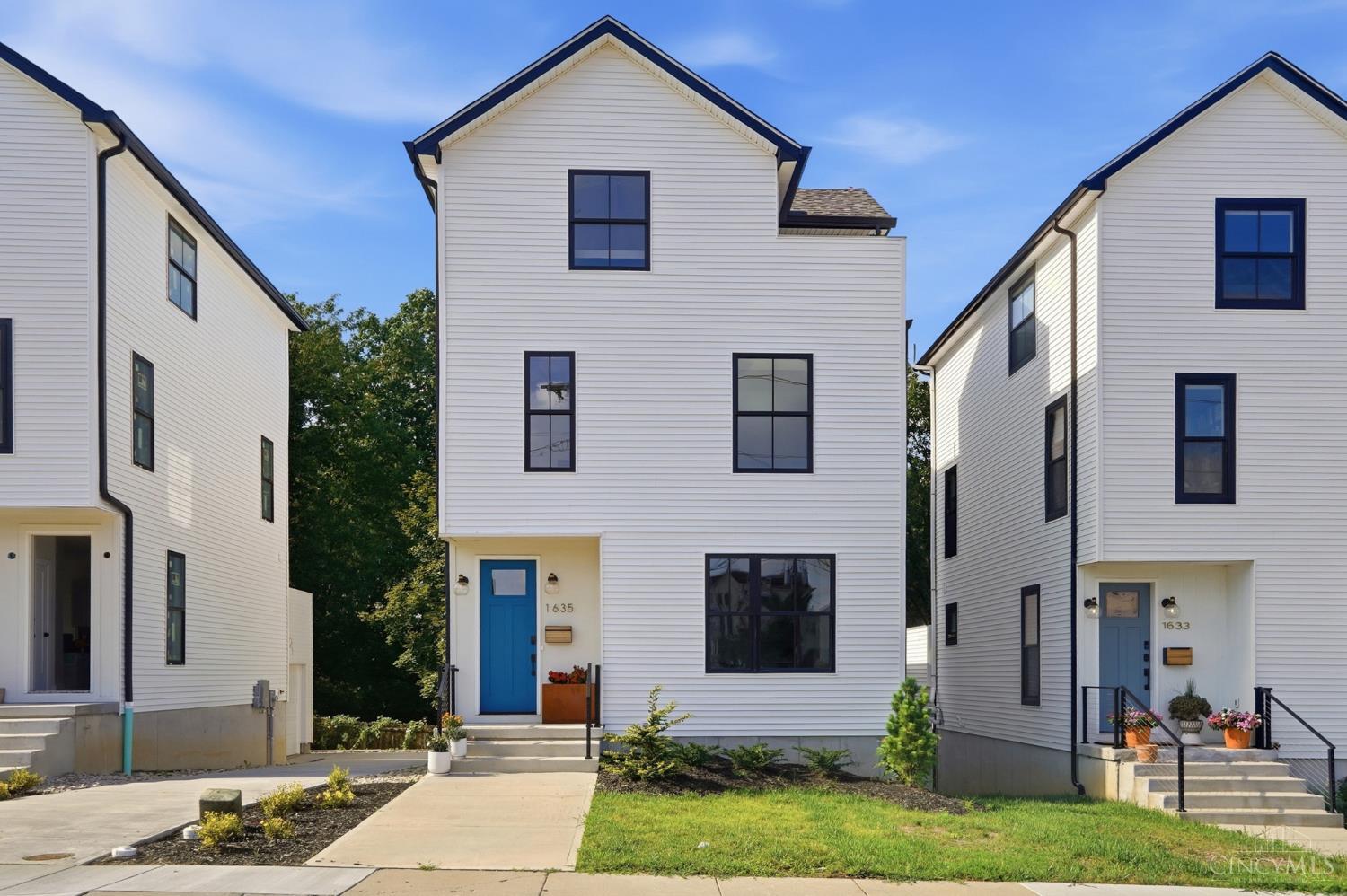 Experience modern luxury in the heart of East Walnut Hills! This stunning new construction offers the perfect blend of contemporary design, energy efficiency, and walkable city living. Featuring 3 bedrooms, 2.5 baths, and approximately 1,920 square feet, the open-concept floor plan is filled with natural light, 9-foot ceilings, and high-end finishes throughout. The spacious kitchen flows seamlessly into the living and dining areas, making it ideal for entertaining. Retreat to the third-floor primary suite with a vaulted ceiling and private balcony offering beautiful city views. Enjoy multiple outdoor living spaces, including a private patio above the attached garageperfect for relaxing, dining, or entertaining guests. A one-car garage and a 15-year LEED Gold tax abatement provide both convenience and long-term savings. Located just minutes from downtown Cincinnati and within walking distance of the Woodburn/Madison Historic District, restaurants, coffee shops, parks, and more!