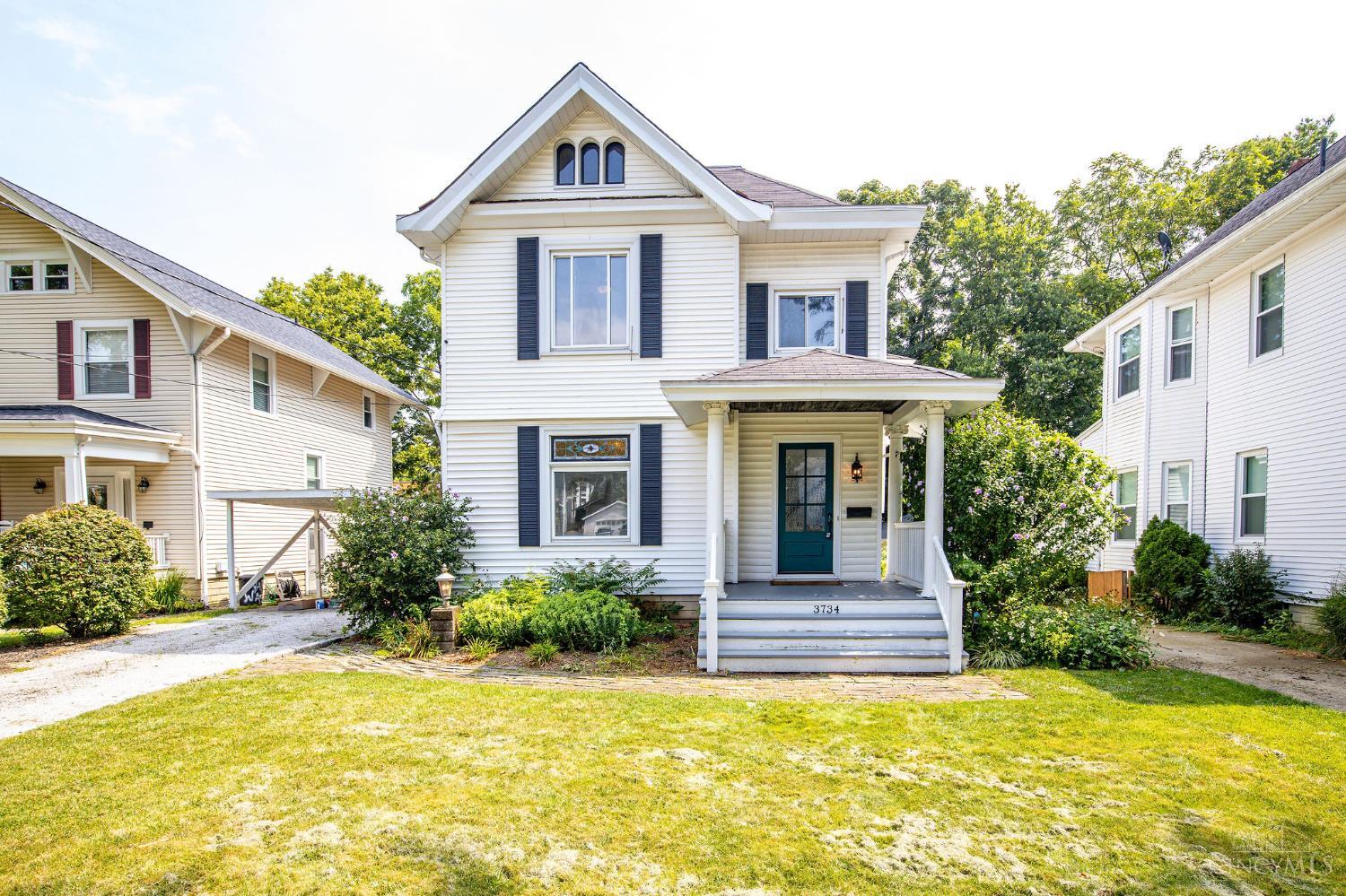 Charming 3-bedroom, 1.5-bath home in the heart of Oakley offering three full floors of living space. The versatile third floor can easily convert to a fourth bedroom, home office, or flex space. Enjoy a private backyard with a nice deck perfect for relaxing or entertaining. Walkable to Oakley's shops, restaurants, and everyday conveniences while still feeling tucked away. Great opportunity for owner-occupants or investors looking for a solid location with room to expand living space.