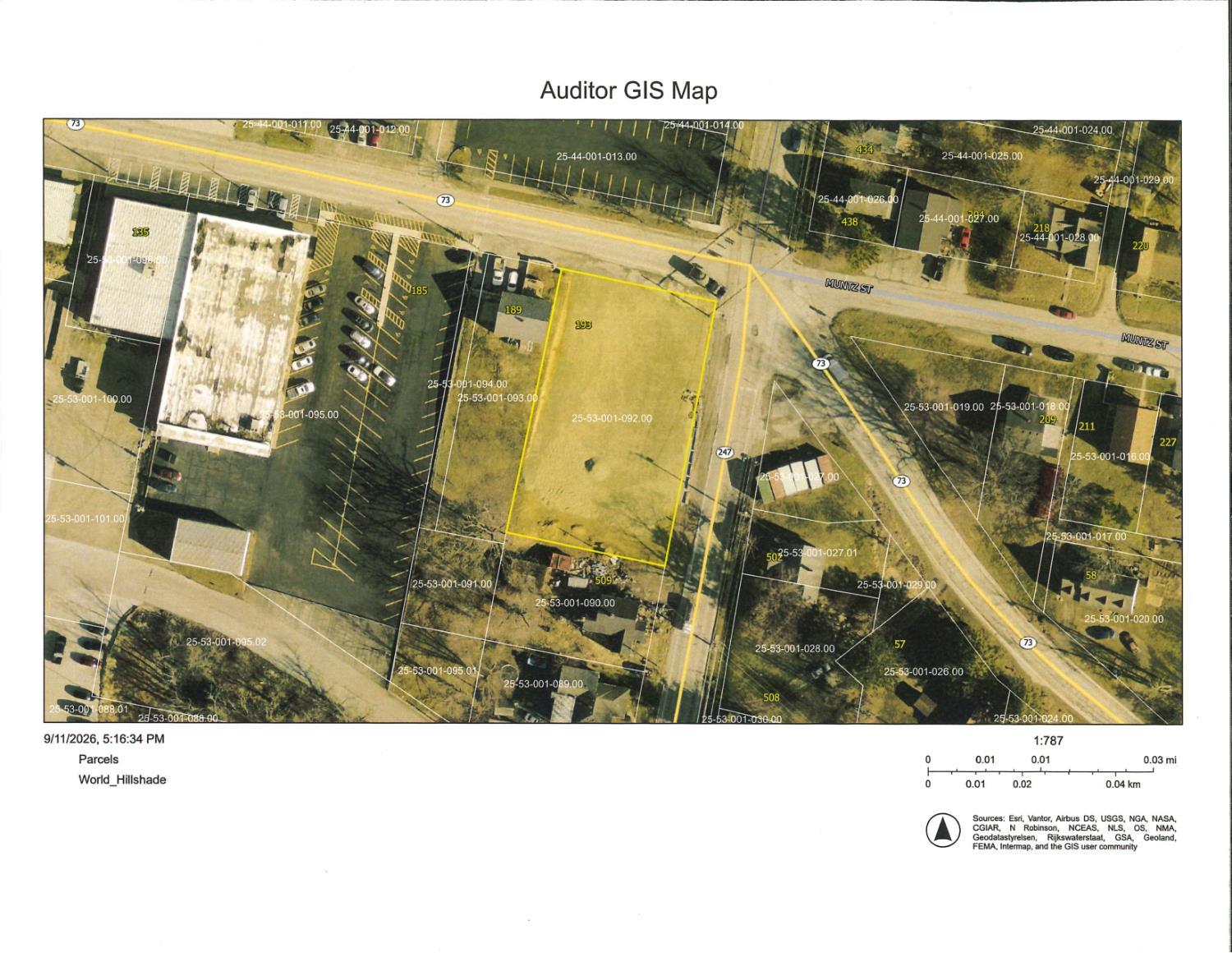 193 Muntz Street, Hillsboro, OH, 45133