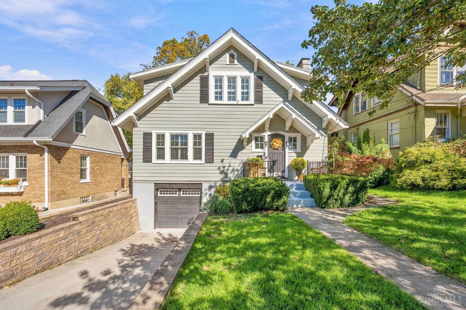 A Hyde Park classic in one of the best spots around, right between Mt. Lookout Square and Hyde Park Square! Out back, the large, flat, fully fenced yard, tiered deck and paver patio are set up for everything from summer cookouts to fall nights around a fire pit. Inside, the home is light and bright with refinished hardwood floors, a fully updated kitchen that walks out to the deck and a fully renovated bathroom. The first floor study with French doors opens to the paver patio. The finished lower level adds a second full bath and a clean, finished laundry area. Recessed lighting and a 1-car attached garage. This home is charming. Wait until you see it!