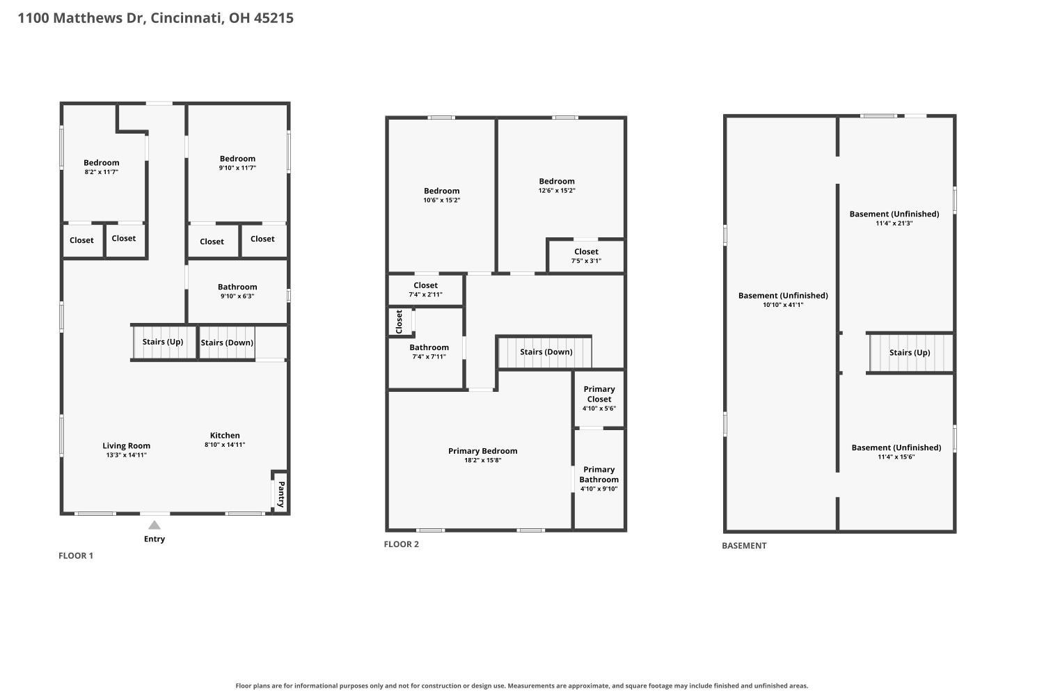 Photo 3 of Single family home for sale at 1100 Matthews Dr, Lincoln Heights, OH 45215 | MLS# 1898856 | Listing updated on 2026-10-30