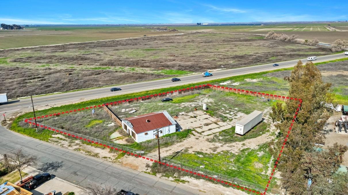 Excellent location, right on HWY 41 and Lasing Ave in Startford CA. This property has a total of 7.06 acres of open land in which 1.0 acre on lot #31 has a 1600 sq ft warehouse that is fenced and with plenty space for truck parking & storage is zoned commercial/Office/Residential mixed use and the other 6.06 AC lot # 28 is open Ag land with lots of possibilities. (Buyer to verify with county for proper permits on the Mixed use). Property is adjacent to Stratford canal that runs along the property and front of property face Lansing Ave. Motivate seller will consider all offers. Please contact or text listing agent.