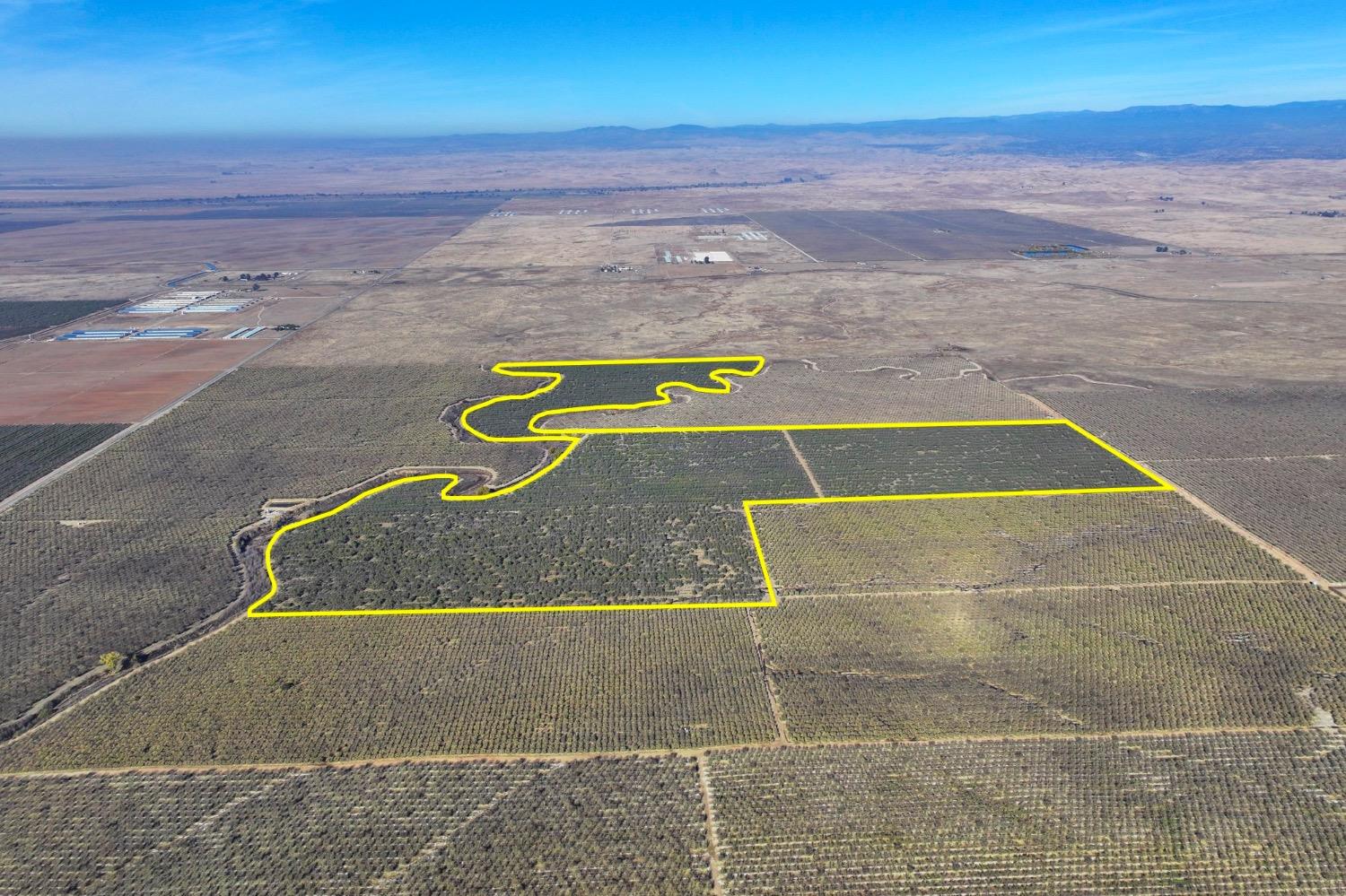 Property is located near the intersection of Road 26 and Avenue 24, east of Chowchilla and north of Madera, CA. Property is fully planted to almonds.Block 825-0: +/-40 acres, planted 2015, 50% Nonpareil, 25% Aldrich, 25% Wood Colony; Block 826-2: +/-40 acres, planted 2014, 50% Nonpareil, 25% Monterey, 25% Wood Colony; Block 826-0: +/-40 acres, planted 2004, 50% Nonpareil, 25% Monterey, 25% Carmel; Block 828-2: +/-40 acres, planted 2002, 50% Butte, 50% Padre. Production records are available upon request. Property is in Madera Irrigation District (Subordinate Lands) and is connected to receive water when available. It is part of Madera Irrigation District GSA.Subject property and several surrounding properties are part of a shared water agreement where any wells, irrigation infrastructure, and costs are shared proportionately among the members. Berenda Creek and a tributary creek flow through the property. Sustainable Groundwater Management Act (SGMA) requires groundwater basins to be sustainable by 2040. SGMA requires a Groundwater Sustainability Plan (GSP) by 2020. Said plans may limit ground water pumping. For more information please visit the SGMA website.Property is professionally farmed with the potential for management willing to stay on board if desired.