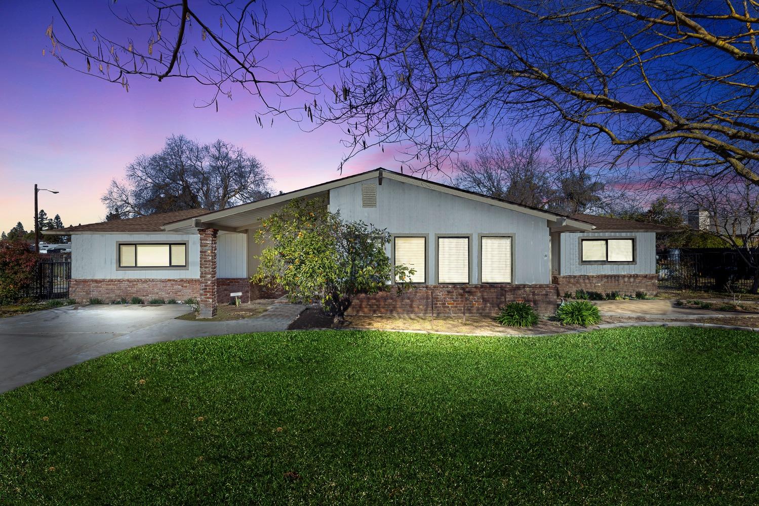 Great Clovis Home located on Bullard just West of Temperance, close to Parks, Schools, Shopping and easy Freeway Access to the 168! Recently updated with all new paint inside and out. New roof. Gourmet kitchen has granite counter tops.All new LVP flooring. Bathrooms have been updated with Granite Counter Tops, new fixtures, Lighting and Flooring. 4th Bedroom is large enough to be a Second Master Bedroom. . Outdoor amenities to really enjoy this serene lot, with a very large, Custom Covered Patio second to none, a 40 foot x 60 foot, high celling shop, large roll up doors on each end, ready for work with 220 Volt. Get this, Inside the Shop is an Office, ready for the Full Man Cave experience! Good RV parking for Class A size Motorhome on the Lot. enjoy a large landscaped backyard, and a Separate Gazebo.