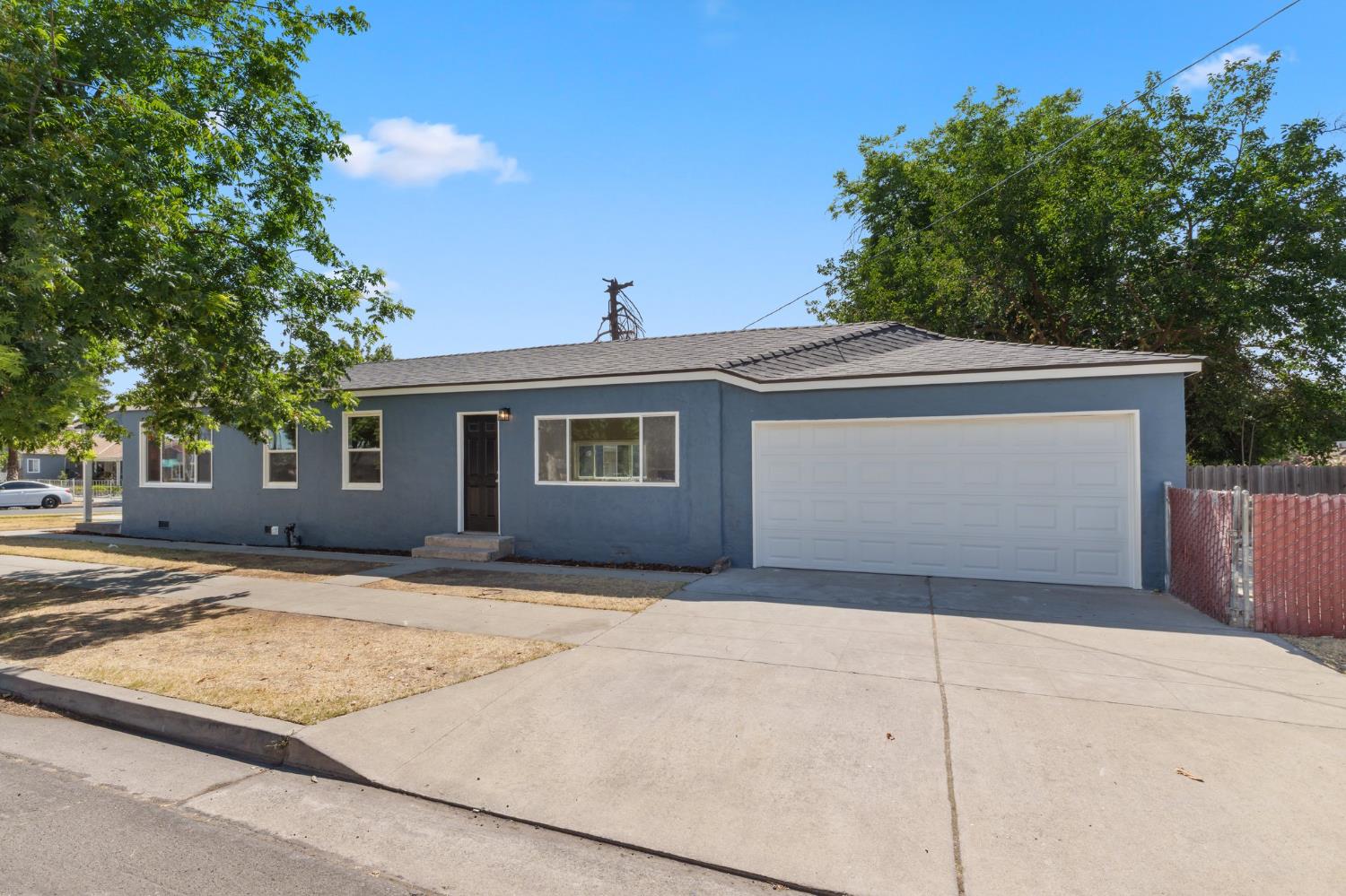4545 E Grant Avenue Fresno, California Welcome home! Fully updated home ready for a new family. Corner lot home with 3 bedrooms, 2 baths, updated kitchen and bathrooms. New roof, new paint inside and out, new floors and more. This property is priced right, and won't last. Call a realtor for a private showing.