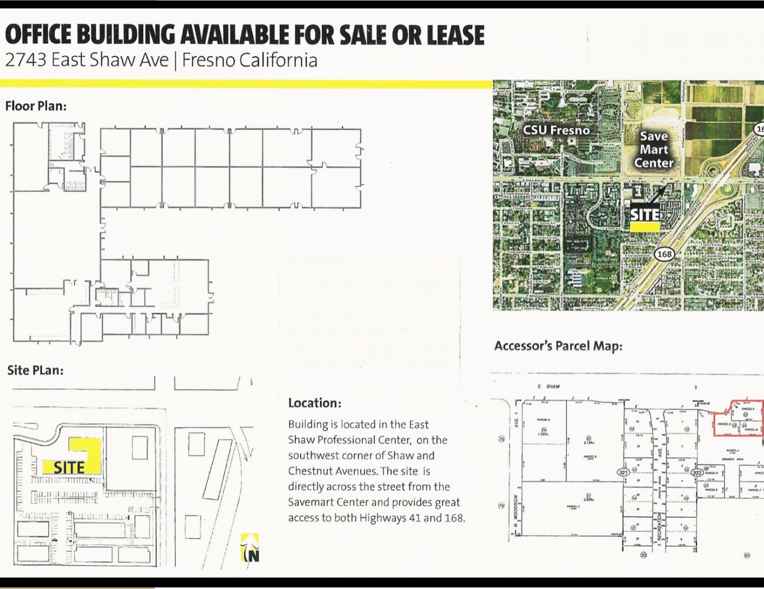 2743 E Shaw Avenue, Fresno, CA, 93710