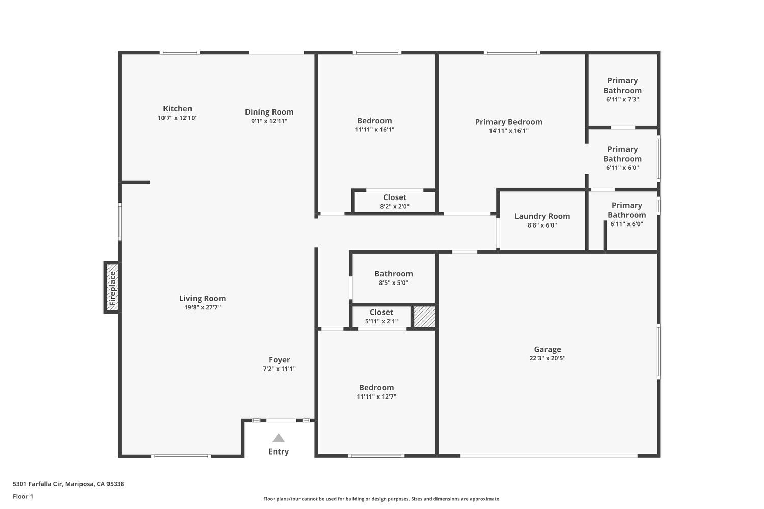 5301 Farfalla Circle, Mariposa, CA, 95338