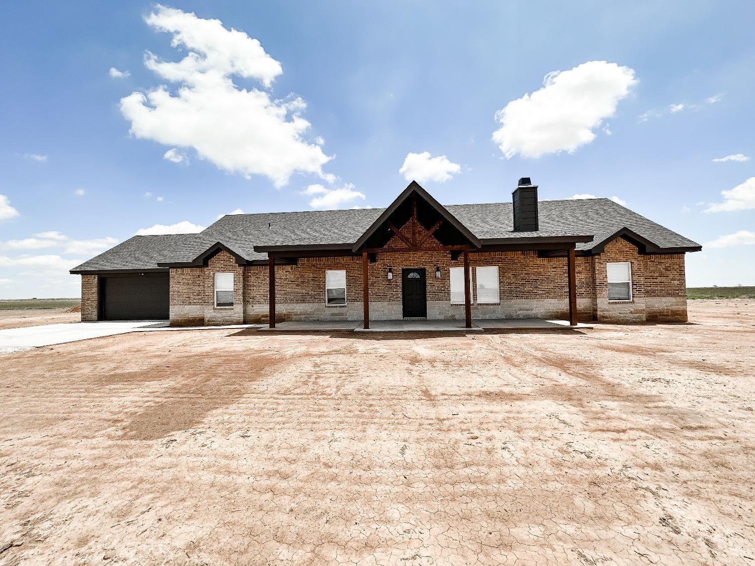 Come see this Beautiful New Construction Home by H&M Construction and Design, LLC! Located on 10.01 Acres in Abernathy ISD. Paved Frontage. This plan features four bedrooms, three bathrooms, a separate laundry room, and a two car garage! The large master suite is isolated from the other bedrooms and features a separate tub, separate shower, and walk in closet! White Quartz Countertops throughout. House has Private Well and Septic. Tract runs east from FM 179 approximately 1378 FT. Deed Restrictions allow for Horses! Don't miss out!