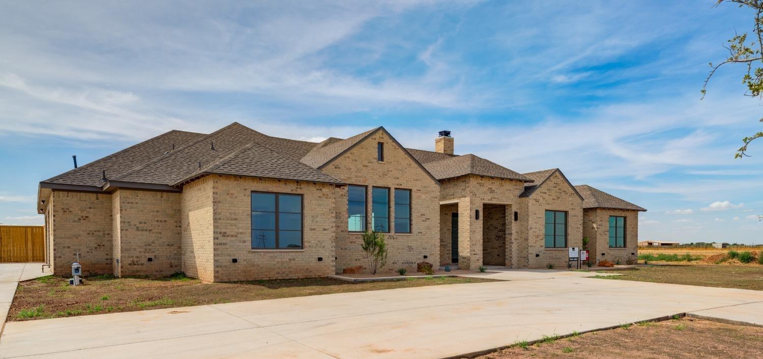 Welcome to Spanish Bit Ranch. Lubbock's only development with 1 acre to 0.5 acre lots in a GATED community. Located in the award winning Frenship ISD and only a 10 minute drive to Texas Tech and both major hospitals. This Brand New construction home was built by Parade of Homes 2023 award winner Derek Cooper. Derek's reputation for quality and design is showcased throughout this home. This isn't your average spec home with high end finishes around every corner. Pella windows and doors, Quartzite countertops, Porcelain tile, 6 burner gas range and double oven, Oversized refrigerator and freezer, Delta fixtures, Spray foam insulation, and your own private well. Plenty of room in the backyard for a shop and pool. The neighborhood offers city water, 3,000 sqft minimum homes, two gated entrances, and ONLY a $42/month HOA fee. Come see this property in person to appreciate it!