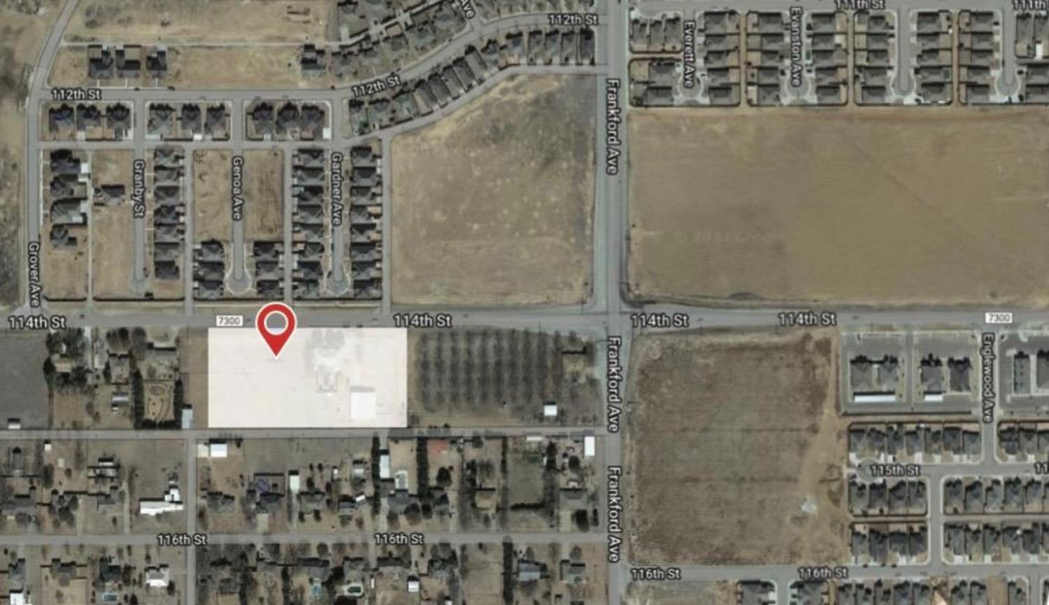 Premier Lubbock location on a 114th Street, close to the corner of Frankford!! 5 Acres makes this a prime commercial spot near a coveted hard corner. (Don't miss the chance to also look listing #202309638 at the hard corner which could be combined with this property to make it over 8.5 acres.) This property is now available for purchase at the exceptional price of $3.5 million. Situated in a bustling and highly visible area, this property offers immense potential for businesses seeking a strategic location with easy access and high traffic flow. With its attractive price point and unbeatable location, this commercial property presents an incredible investment opportunity for entrepreneurs looking to establish or expand their presence in a thriving market. Don't miss the chance to secure this sought-after property and unlock its full potential for your business endeavors. Contact us today for more information. This property has a home on the land & can be re-zone commercial.