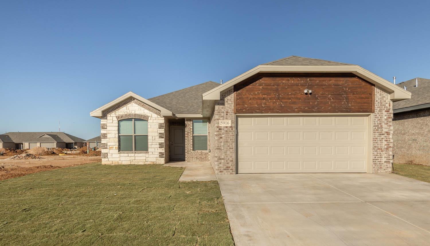 Up to $10,000 Dollars for buyer's closing cost.  The is a new home by Roten Homes, who has been building since 1984. Ready to move in today!  PLUS, $2,000 MORE DOLLARS if you use Revolution Mortgage Lubbock - Ashley Laycock as your loan officer!  BONUS :  SPEC ELECTRIC Company!  The heart of this home is the gourmet kitchen, featuring GAS cooking, ample counter space, and a spacious pantry for all your culinary adventures. The master suite offers a luxurious escape with his and her vanities. Enjoy the privacy of your backyard oasis, complete with a covered patio for outdoor entertaining! Sprinkler systems in front and back yard and with sod. Located in highly sought after neighborhood with outstanding schools! Frenship ISD close to Texas Tech and the medical district. This is one you have to see!
