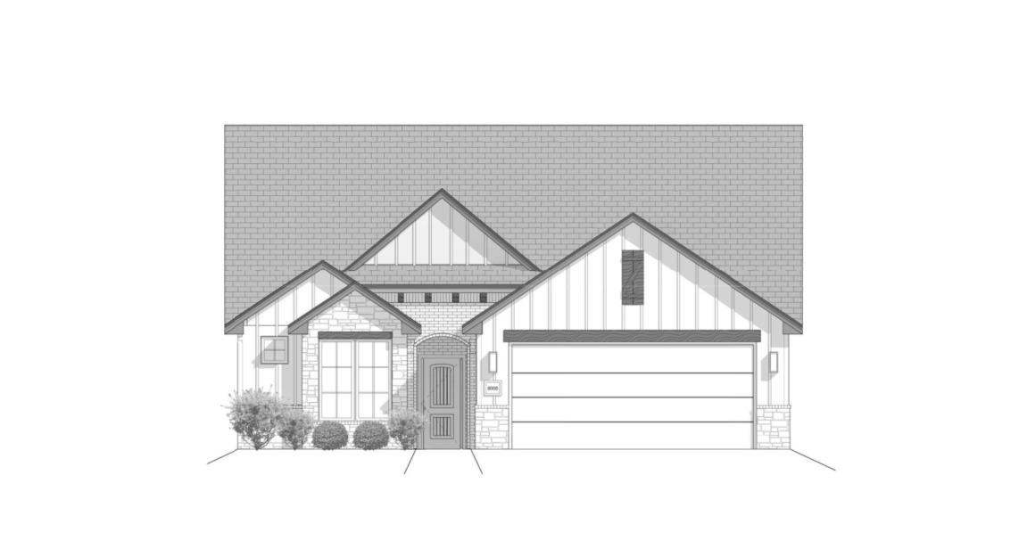 Brand new Addison home under construction. 3 bed, 2 bath, 2 car garage home ready in March of 2024! Vaulted ceiling with stained beam in main living space. Stainless steel appliances and custom cabinetry throughout.