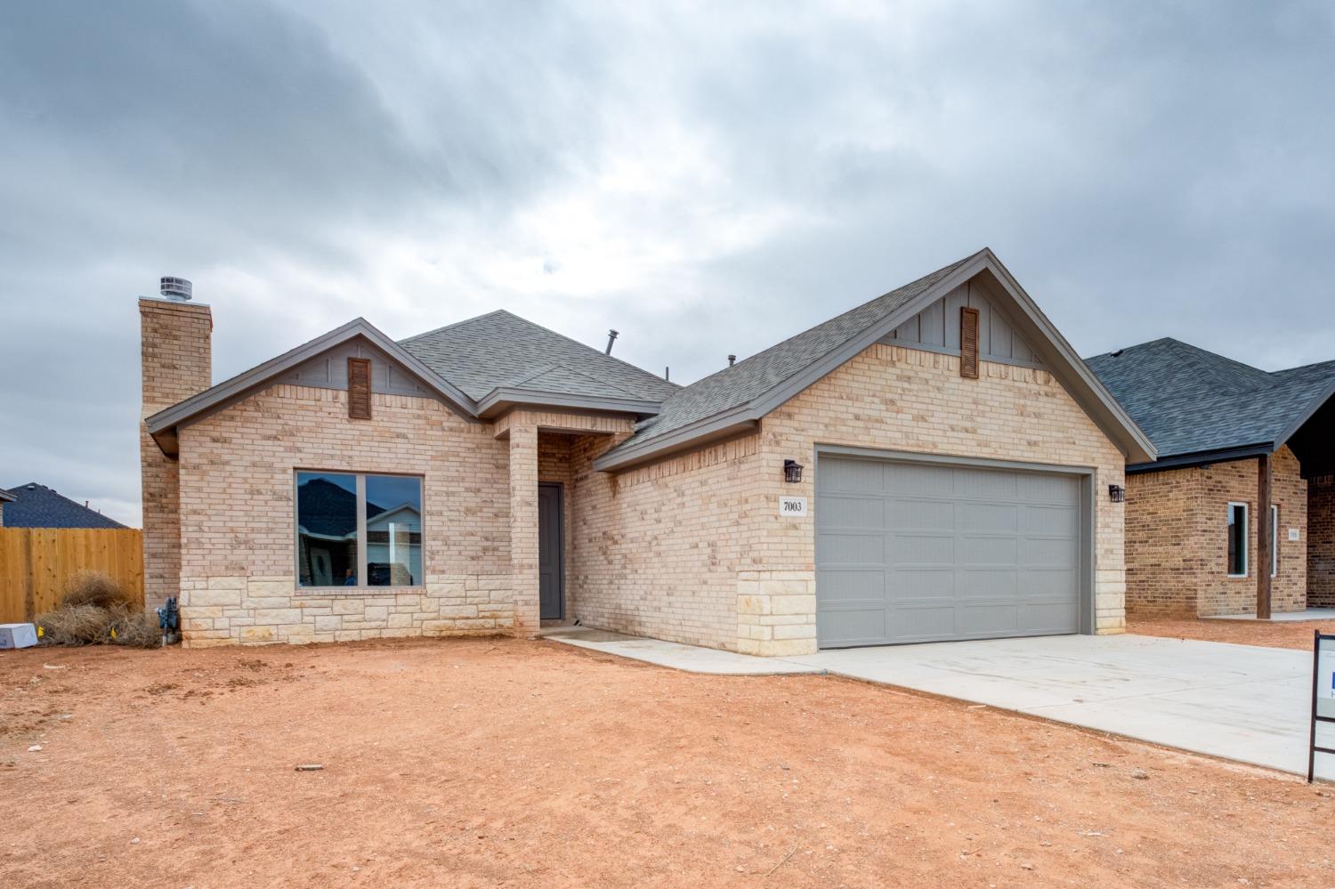 Builder is offering up to $10,000 flex cash!! Get ready to fall in love with this gorgeous new construction home in Burgamy Park! This 3 bedroom, 2 bathroom home features an open concept kitchen/living/dining room with vinyl plank flooring, quartz countertops, and stained wood accents. The isolated master features a separate shower and soaking tub, double vanities, and a large closet full of storage. The covered patio and soon to be installed sprinkler and hydro mulch make this the perfect home for your family!