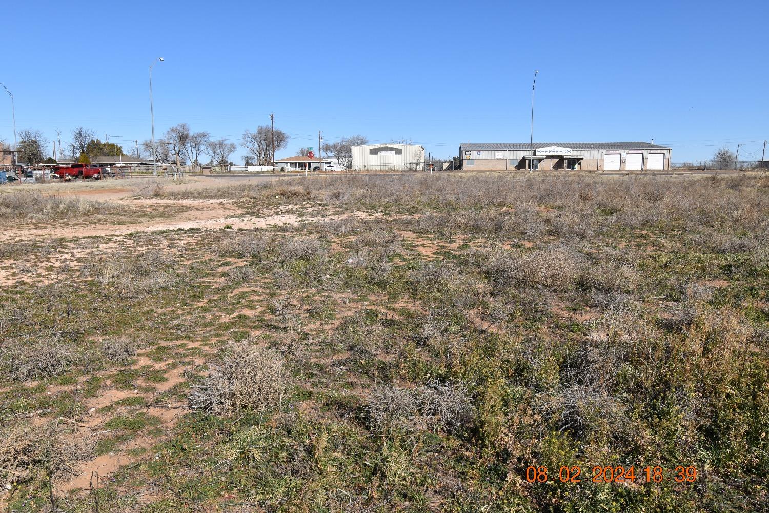 Bargain priced, 1.46 acre corner lot, cleared and ready for construction, between two residential areas currently under construction  and existing multi-family and single family residential housing. City water available at the north boundary of the lot. Seller will subdivide.