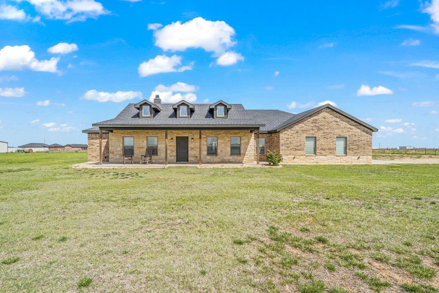 Welcome to your West Texas dream home located on 10 acres! Come take a look at this 3/2.5/2 with a large office and fenced acreage for horses. This home is sure to impress with its modern updates, 20X30 shop, and large back porch to enjoy west Texas evenings. Don't miss out on this move in ready home with all the updates.