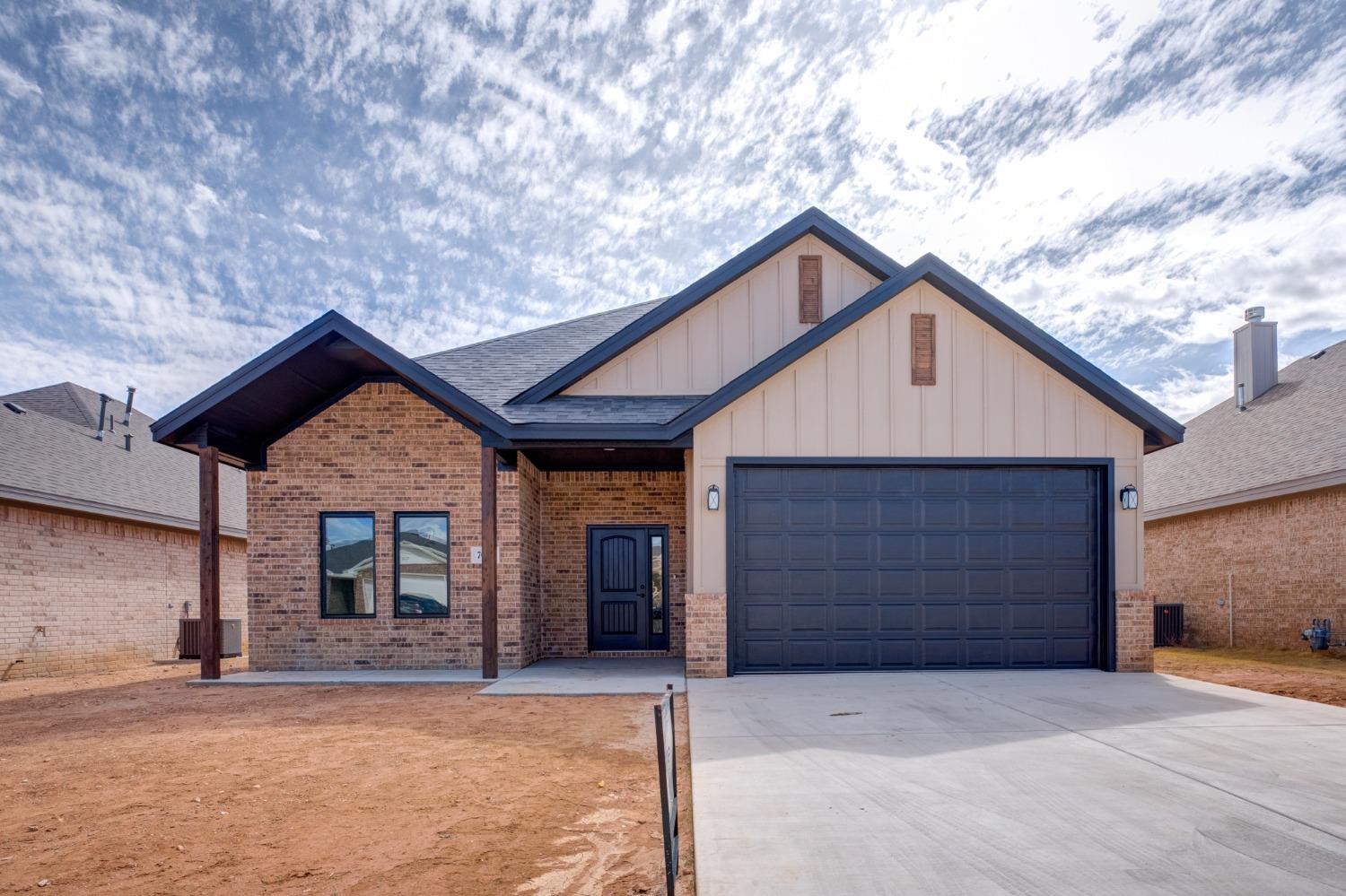 Builder is offering up to $10,000 flex cash! Welcome home to this amazing new construction by Lubbock Lifetime Homes in Burgamy Park! The kitchen boasts a large island, pantry, quartz countertops, and tons of cabinet space. Add in the spacious living room and covered patio to make this the perfect home for entertaining. The isolated master includes a separate shower and soaking tub, double vanities, and a large closet. Located in Frenship Schools with convenient access to Texas Tech, the medical district, many restaurants, and shopping, this is the perfect area to call home!