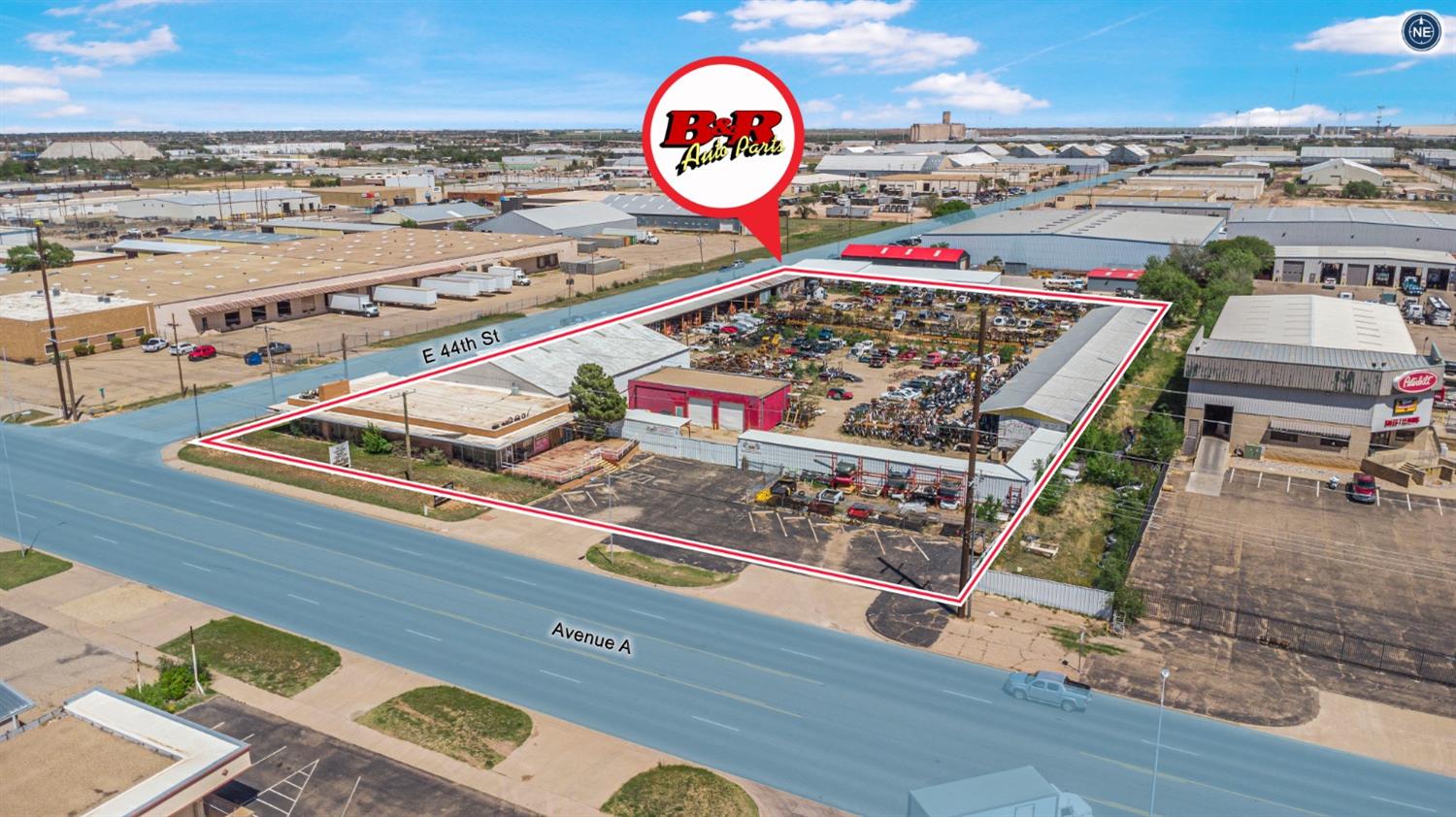 Lubbock Landmark Business location for sale. This retail, warehouse, distribution and repair, facility has great commercial appeal on ave A near 50th. Lubbock and surrounding areas are familiar with this location that served as home to a thriving auto parts business for over 40 years.