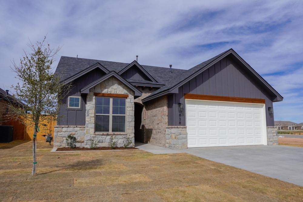 Now Completed! Brand new Addison home under construction. 3 bed, 2 bath, 2 car garage home. Vaulted ceiling with stained beam in main living space. Stainless steel appliances and custom cabinetry throughout.