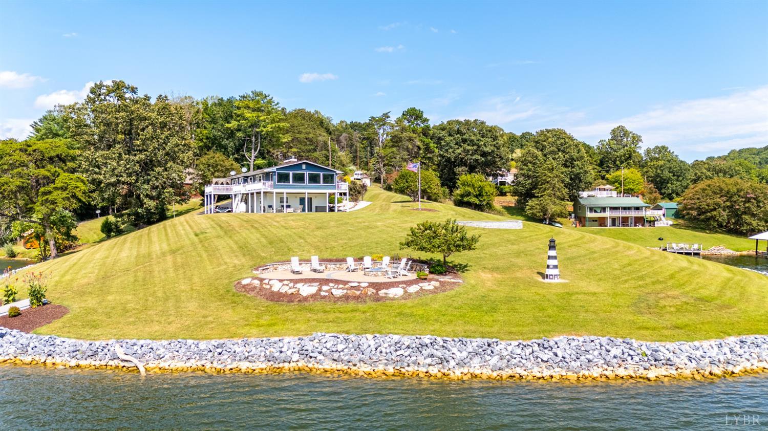 1193 Rebel Lane, Goodview, VA waterfront home for sale at Smith Mountain Lake